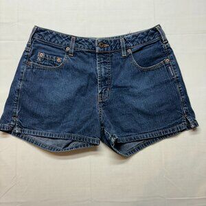 Silver Jeans Co. Blue Denim Jean Shorts Size 32 Made in Canada 100% Cotton